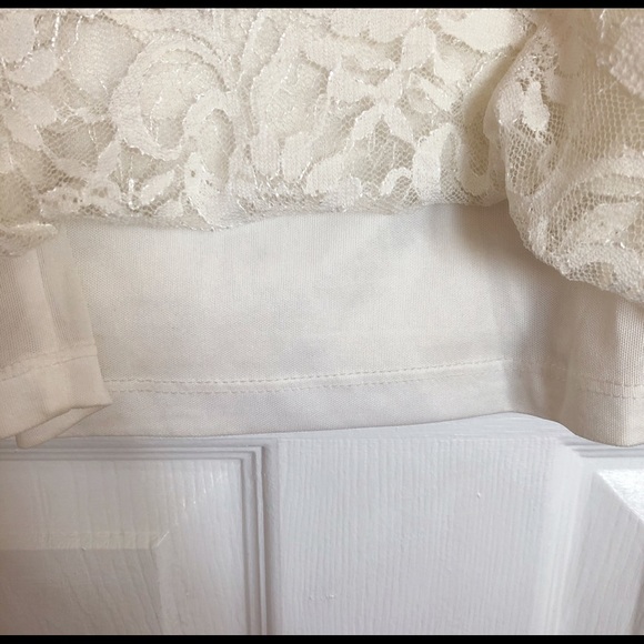 Tobi White Lace Open Back Dress - Picture 8 of 10